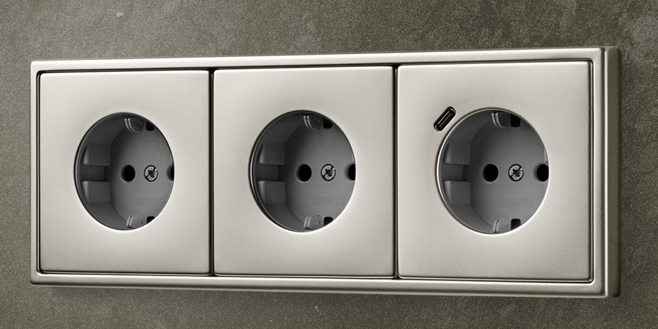 SCHUKO® Steckdosen mit USB bei Elektro Jericke GmbH in Bitterfeld
