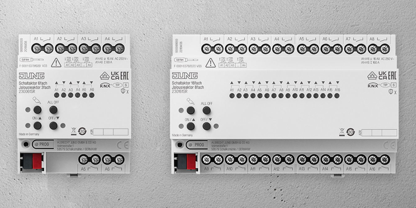 KNX Schalt- und Jalousieaktoren bei Elektro Jericke GmbH in Bitterfeld